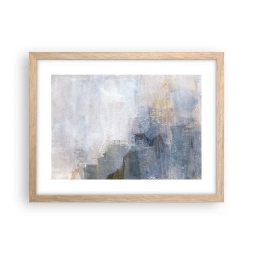 Een poster in een licht eiken lijst - Kleurtonen en akkoorden - 40x30 cm