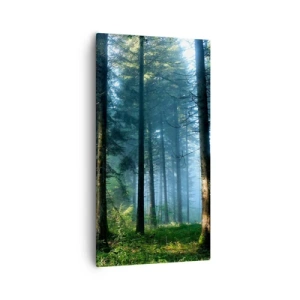 Schilderen op canvas - Stralend in de ochtend - 55x100 cm