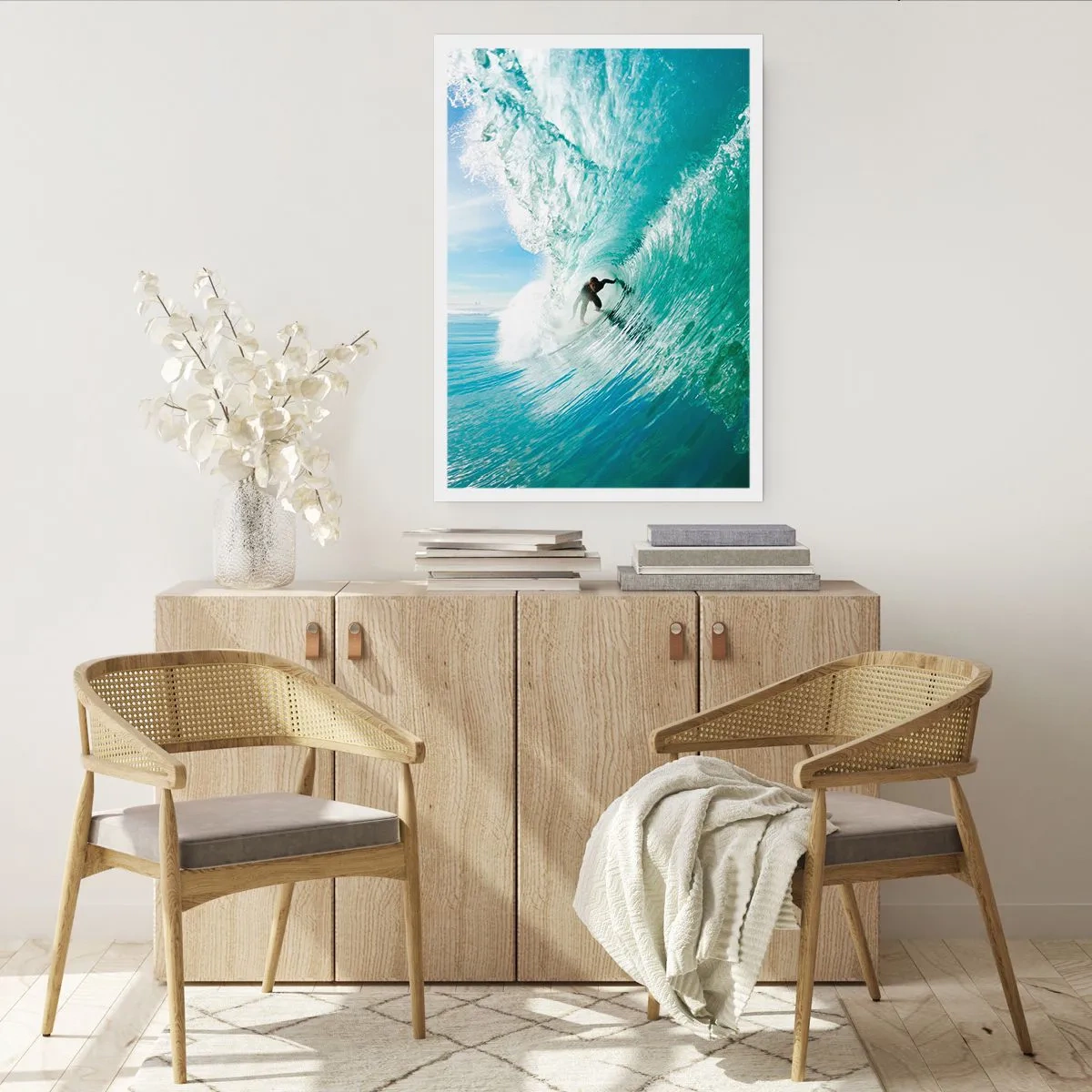 Poster - Altijd op de golf - 50x70 cm