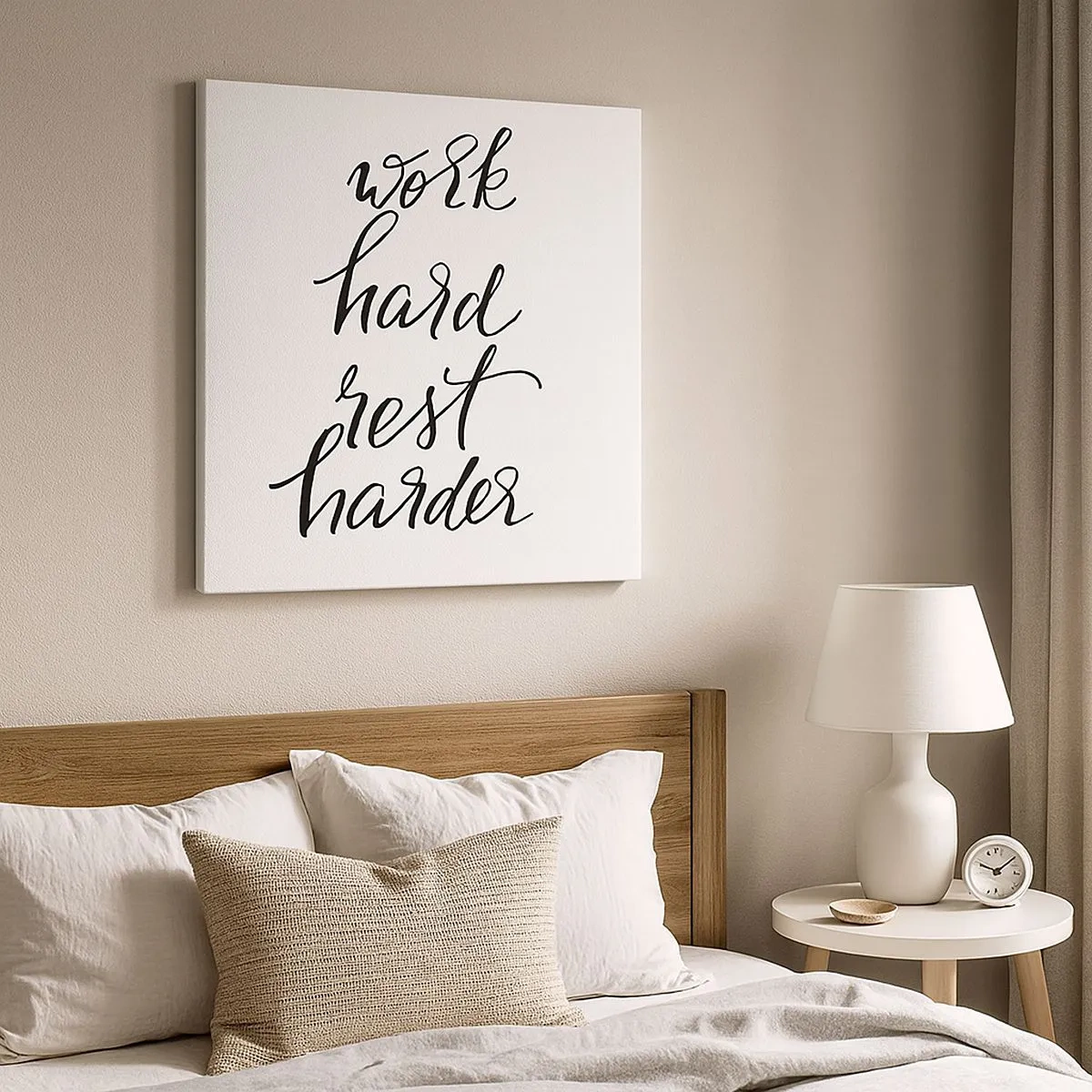 Schilderen op canvas - Levensbalans - 30x30 cm