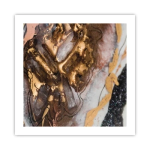 Poster - Het element aarde - 50x50 cm