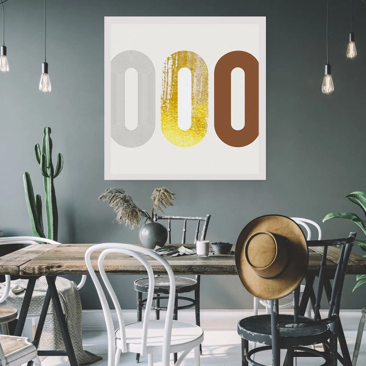 Poster - Oooo! - 50x50 cm