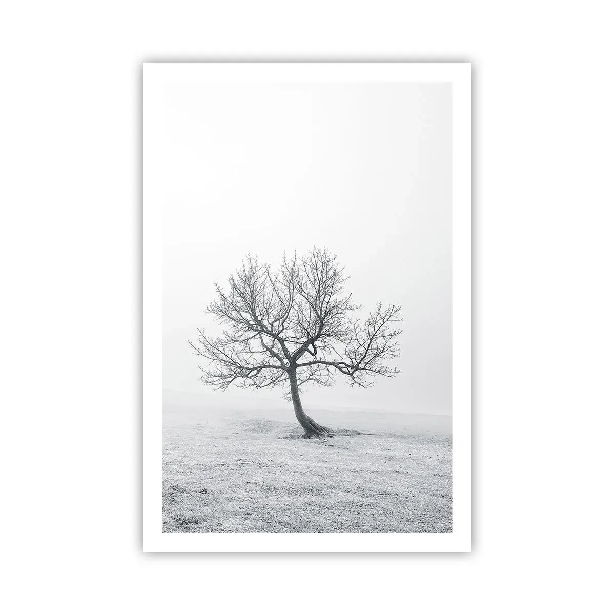 Poster - Tegen het niets - 61x91 cm