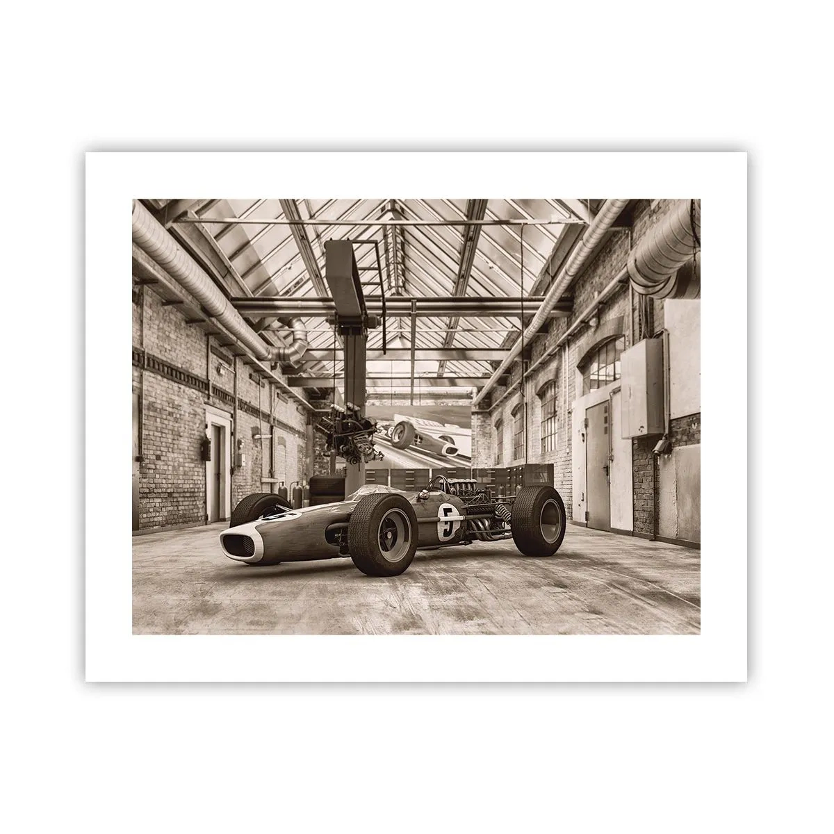 Poster - De rust van de winnaar - 50x40 cm