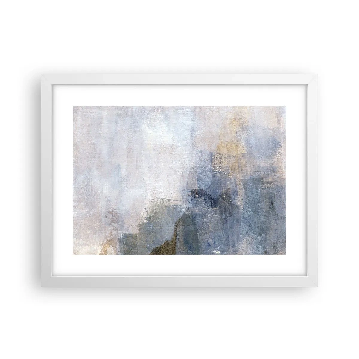 Poster in een witte lijst - Kleurtonen en akkoorden - 40x30 cm