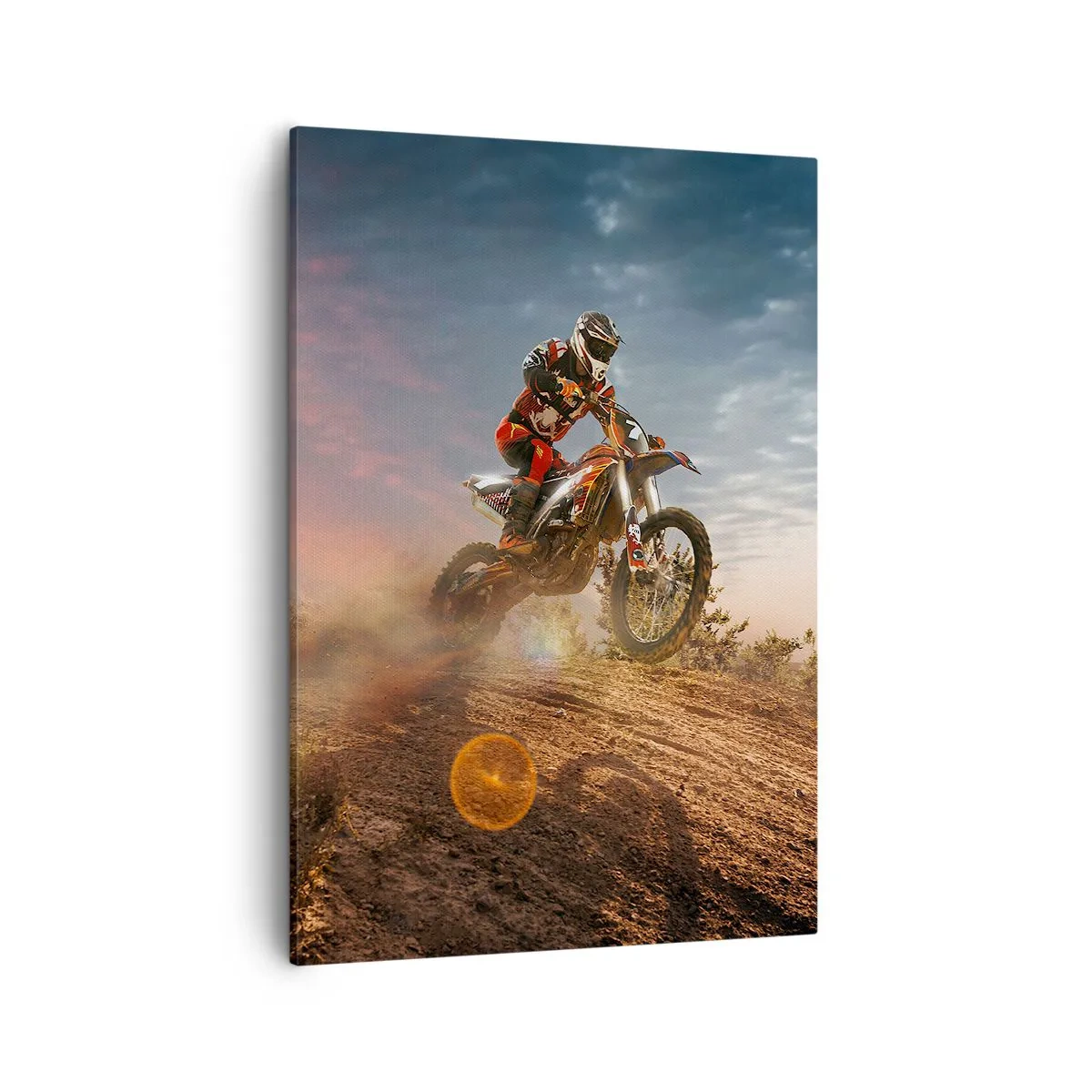 Schilderen op canvas - Voor overwinning - 50x70 cm