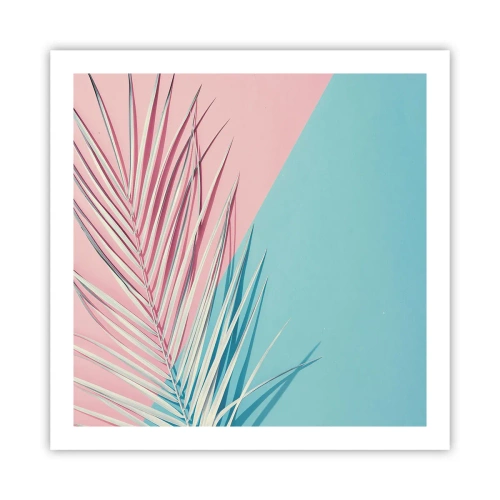 Poster - Tropische impressie - 60x60 cm