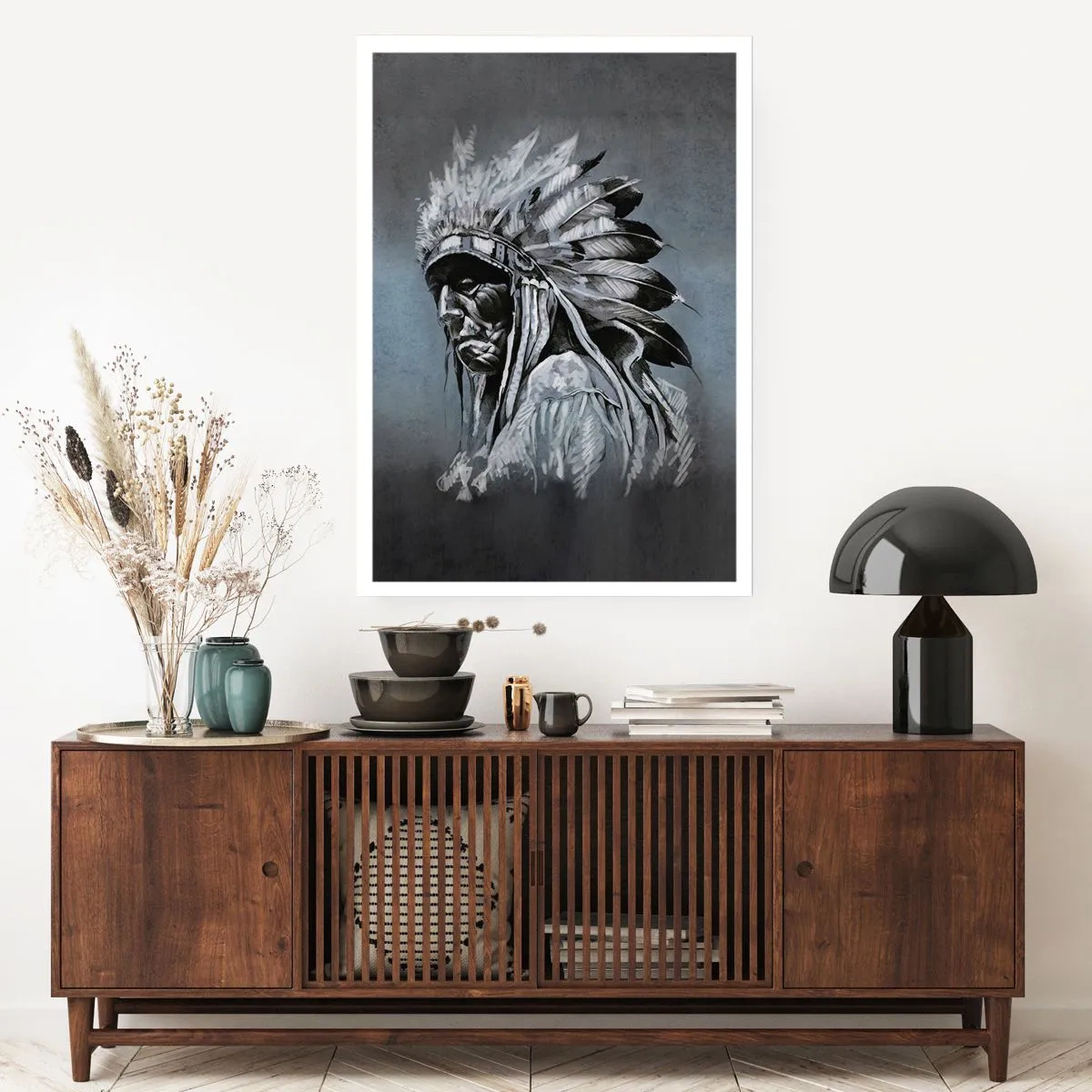 Poster - Keer terug naar de wortels - 50x70 cm
