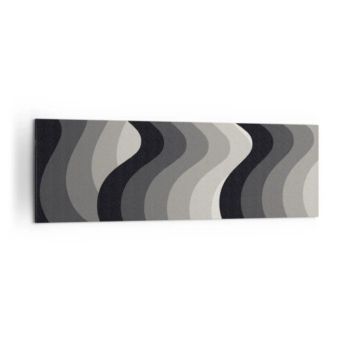 Schilderen op canvas - Golf na golf - 160x50 cm