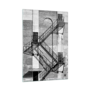 Schilderen op glas - Industriële stijl - 50x70 cm