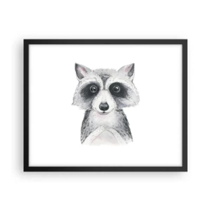 Poster in een zwarte lijst - Een moment om te verhuizen - 50x40 cm