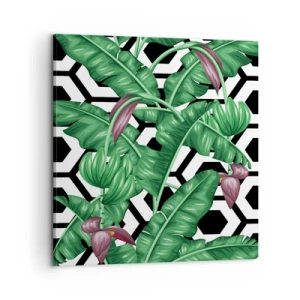 Schilderen op canvas - Van nature een symmetrische compositie - 60x60 cm