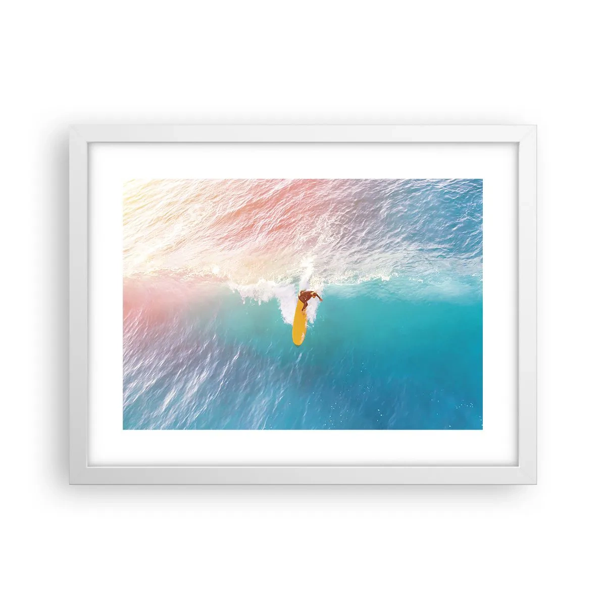 Poster in een witte lijst - De oceaanruiter - 40x30 cm