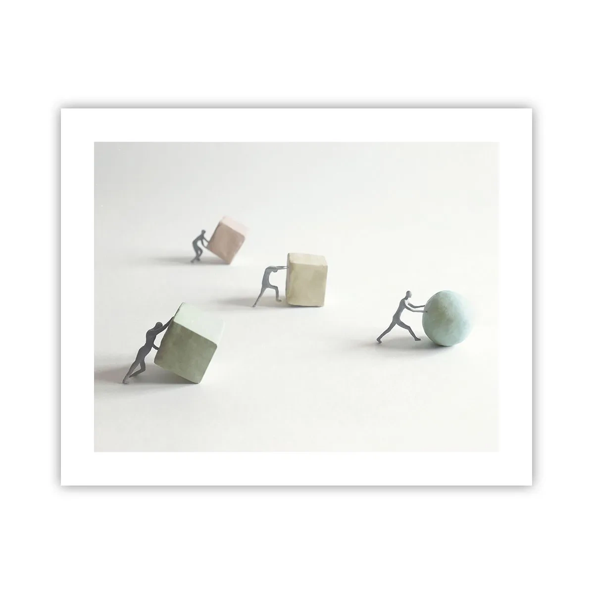 Poster - Puur leven - 50x40 cm