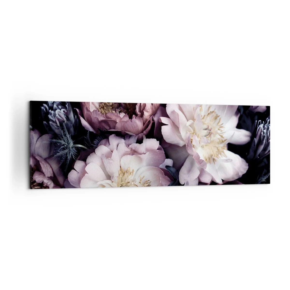 Schilderen op canvas - Boeket ouderwets - 160x50 cm