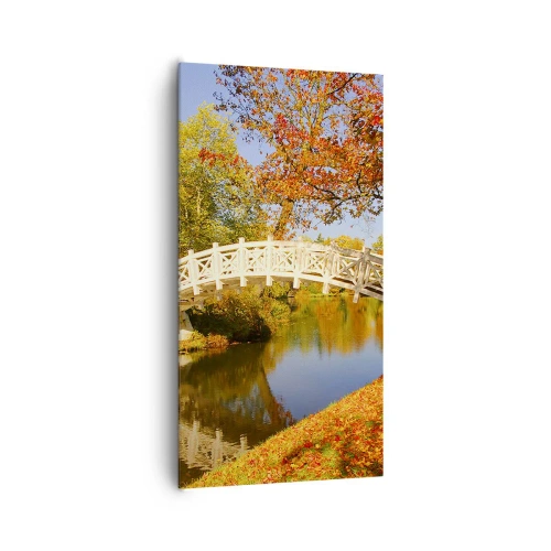 Schilderen op canvas - Op de witte brug der zuchten - 65x120 cm