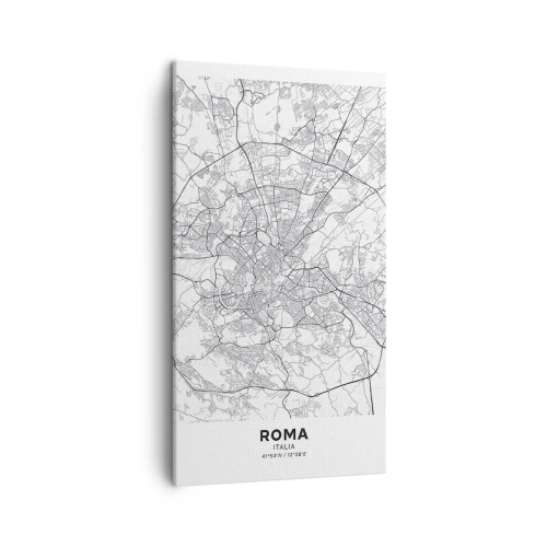 Schilderen op canvas - Romeinse cirkel - 45x80 cm