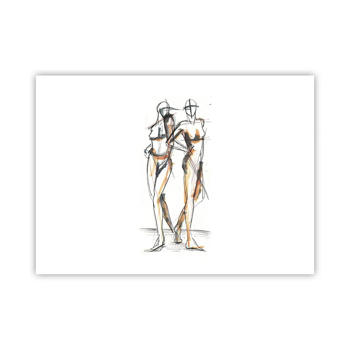 Poster - Een studie van genade - 70x50 cm