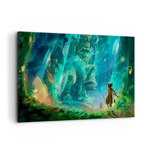 Schilderen op canvas - Uit het grote Sprookjesboek - 120x80 cm