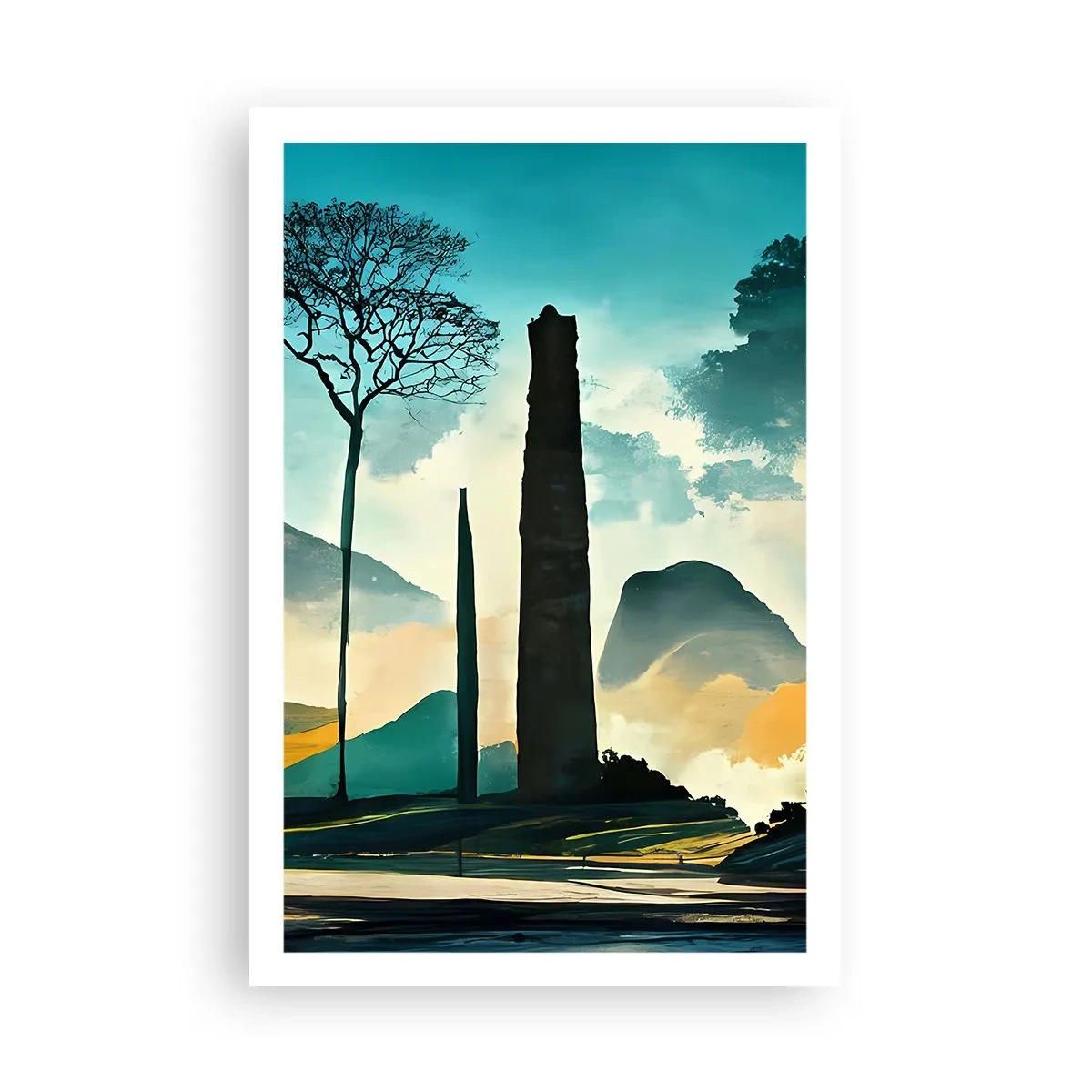 Poster - Nog hoger en hoger - 61x91 cm