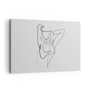 Schilderen op canvas - Zoals je echt bent… - 100x70 cm