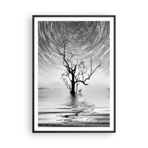 Poster in een zwarte lijst - Een symfonie van de natuur - 70x100 cm