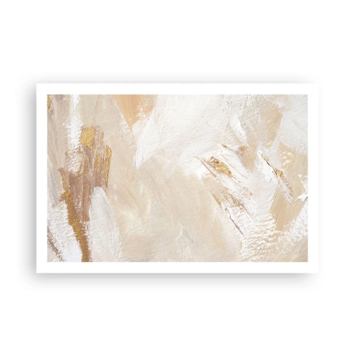 Poster - Pastelkleurige compositie - 91x61 cm