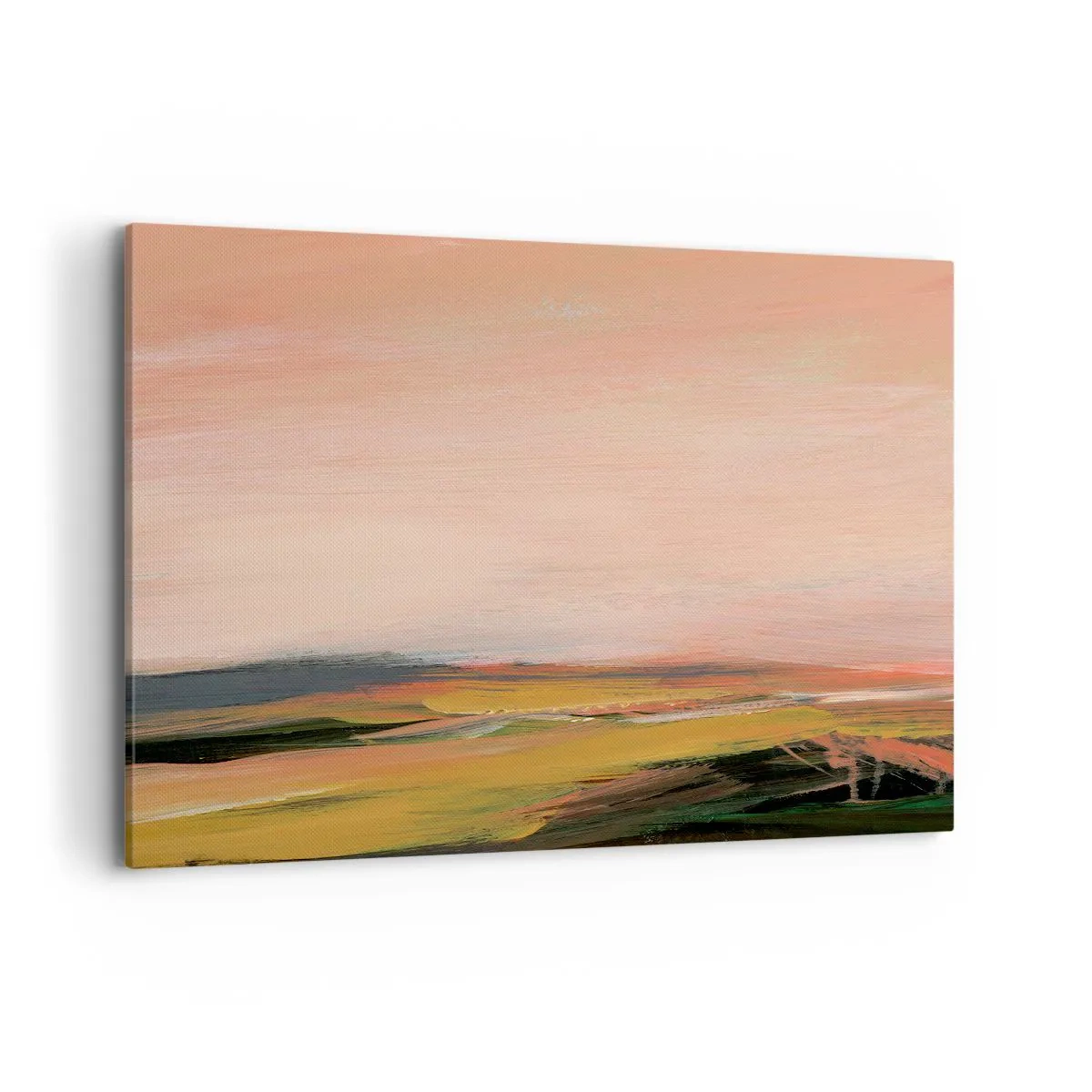 Schilderen op canvas - In roze tinten - 100x70 cm