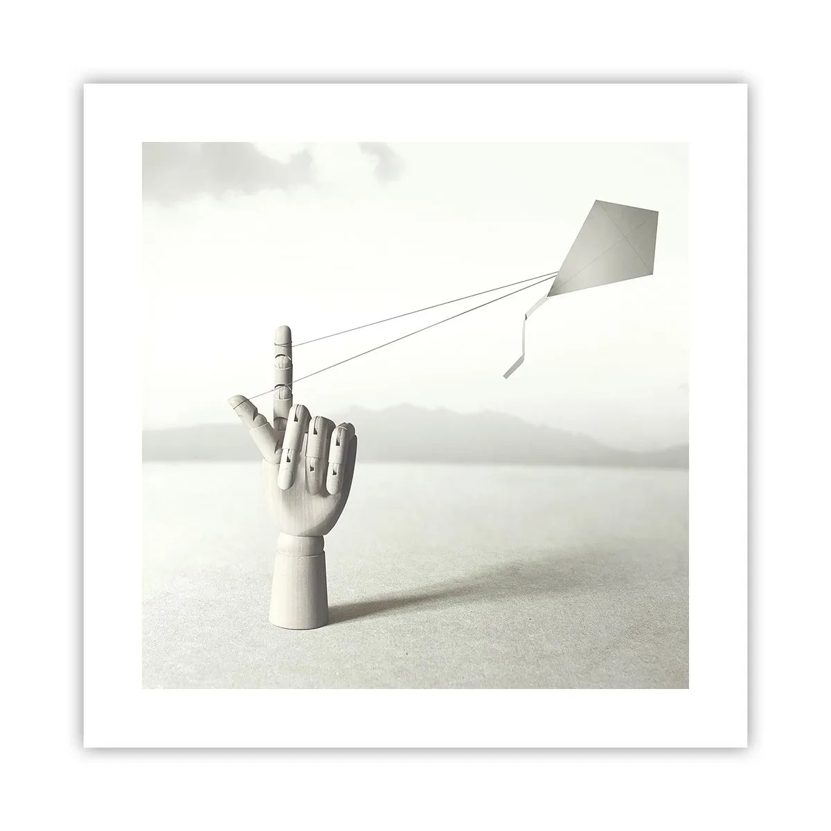 Poster - Krachttest - 40x40 cm