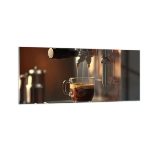 Schilderen op glas - Een sensuele mix - 100x40 cm