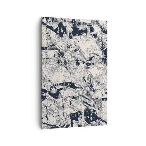 Schilderen op canvas - Interpenetratie van tegenstellingen - 80x120 cm