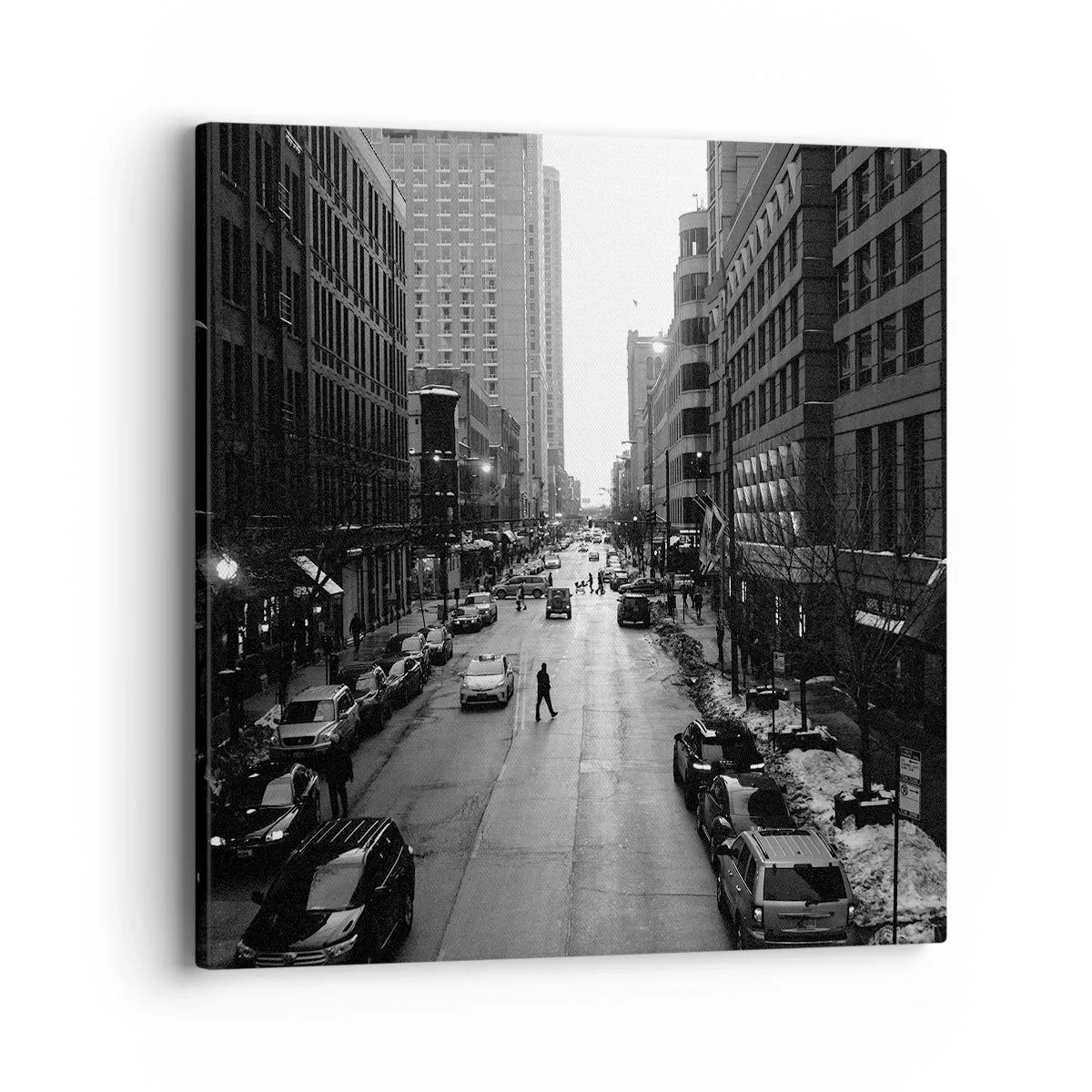 Schilderen op canvas - Een andere dag zoals elke andere dag - 40x40 cm