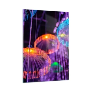 Schilderen op glas - Lichte fontein - 50x70 cm