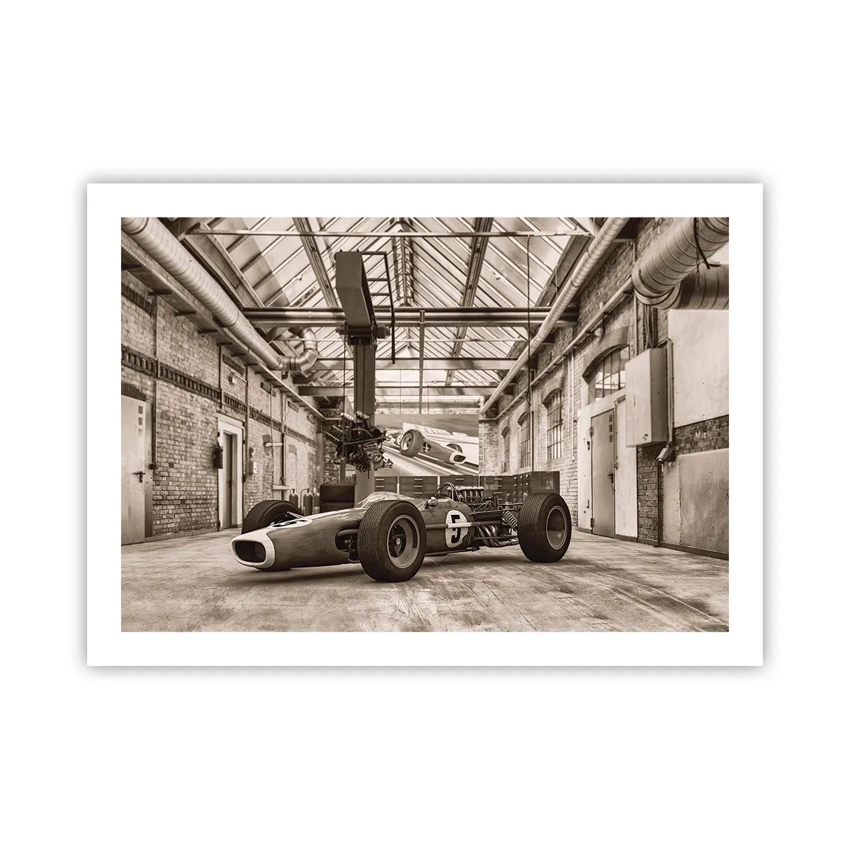 Poster - De rust van de winnaar - 70x50 cm