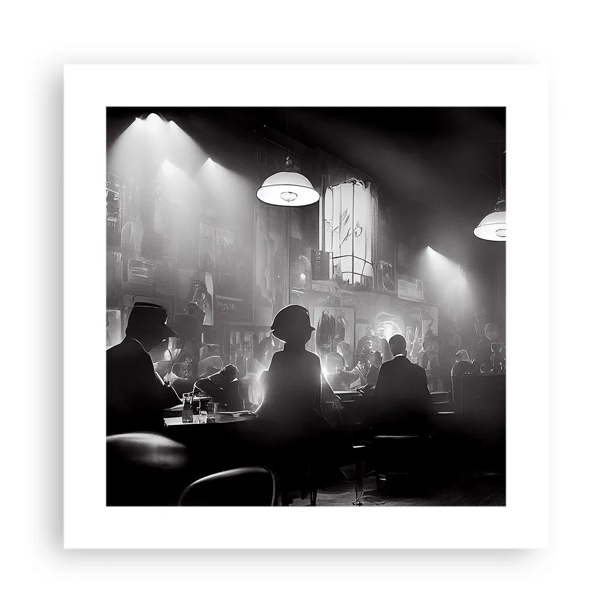Poster - In jazz-sfeer - 40x40 cm