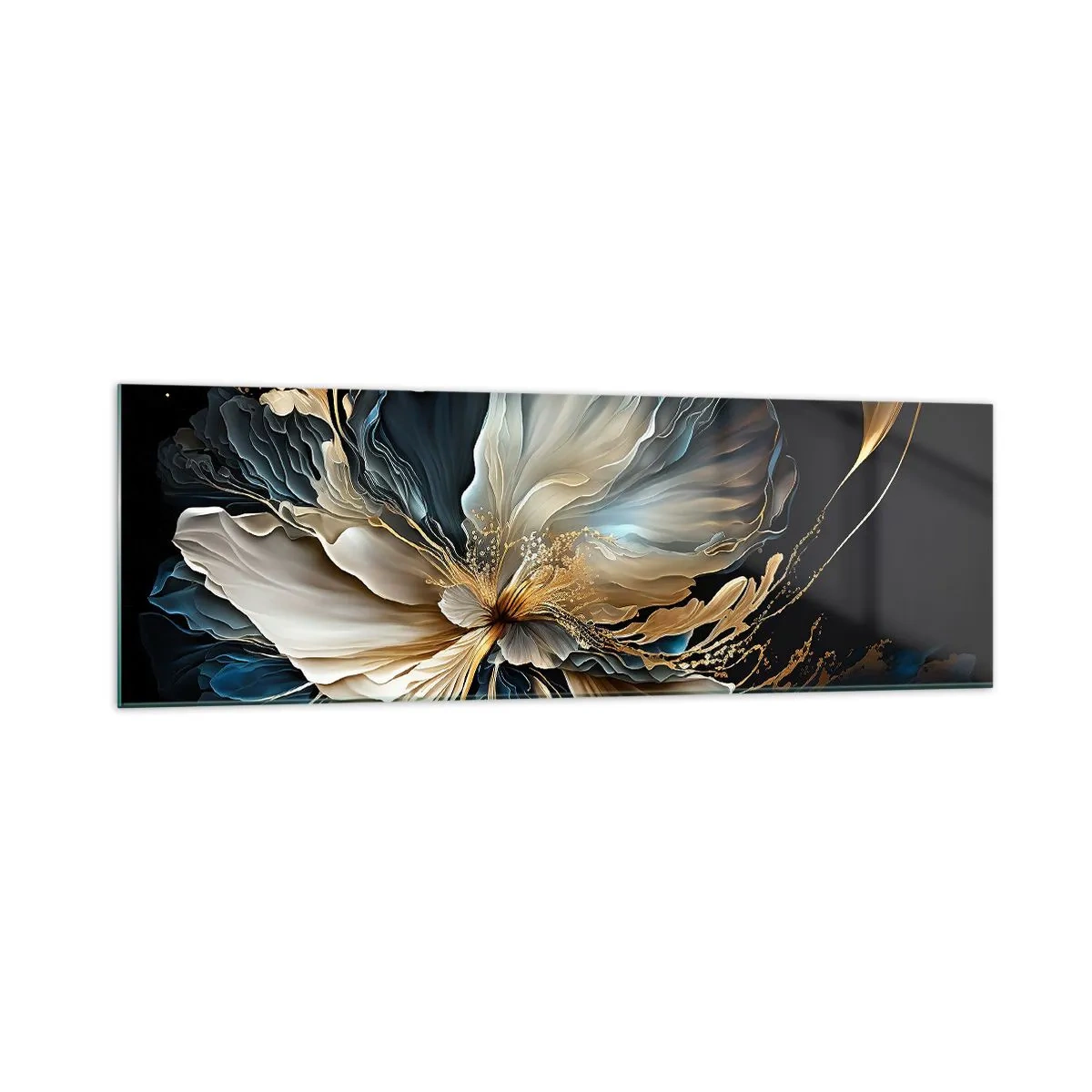 Schilderen op glas - Sprookjesachtige varenbloem - 160x50 cm