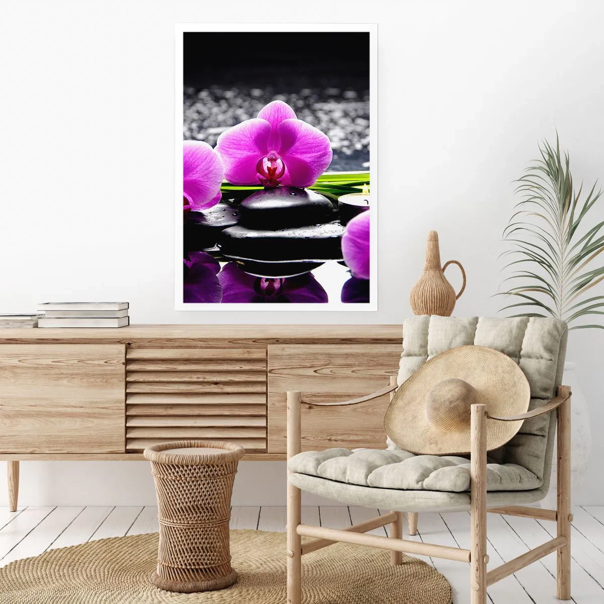Poster - Verdrinken in rust en stilte - 40x50 cm