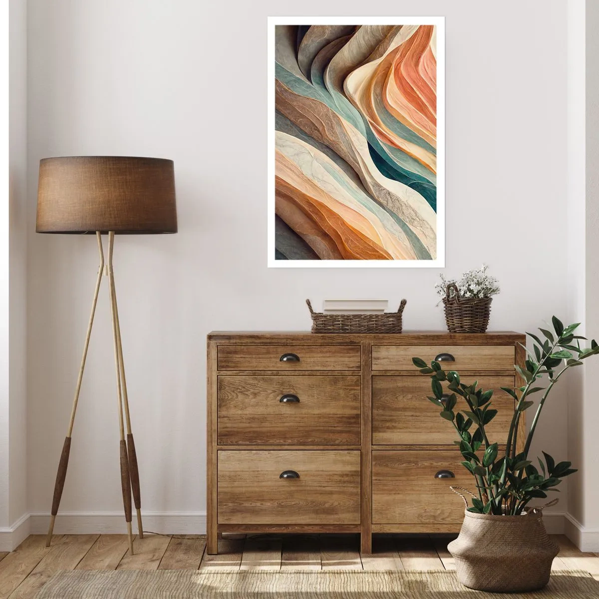 Poster - Het moment vóór de verandering - 30x40 cm