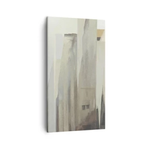 Schilderen op canvas - Droom over de stad - 45x80 cm