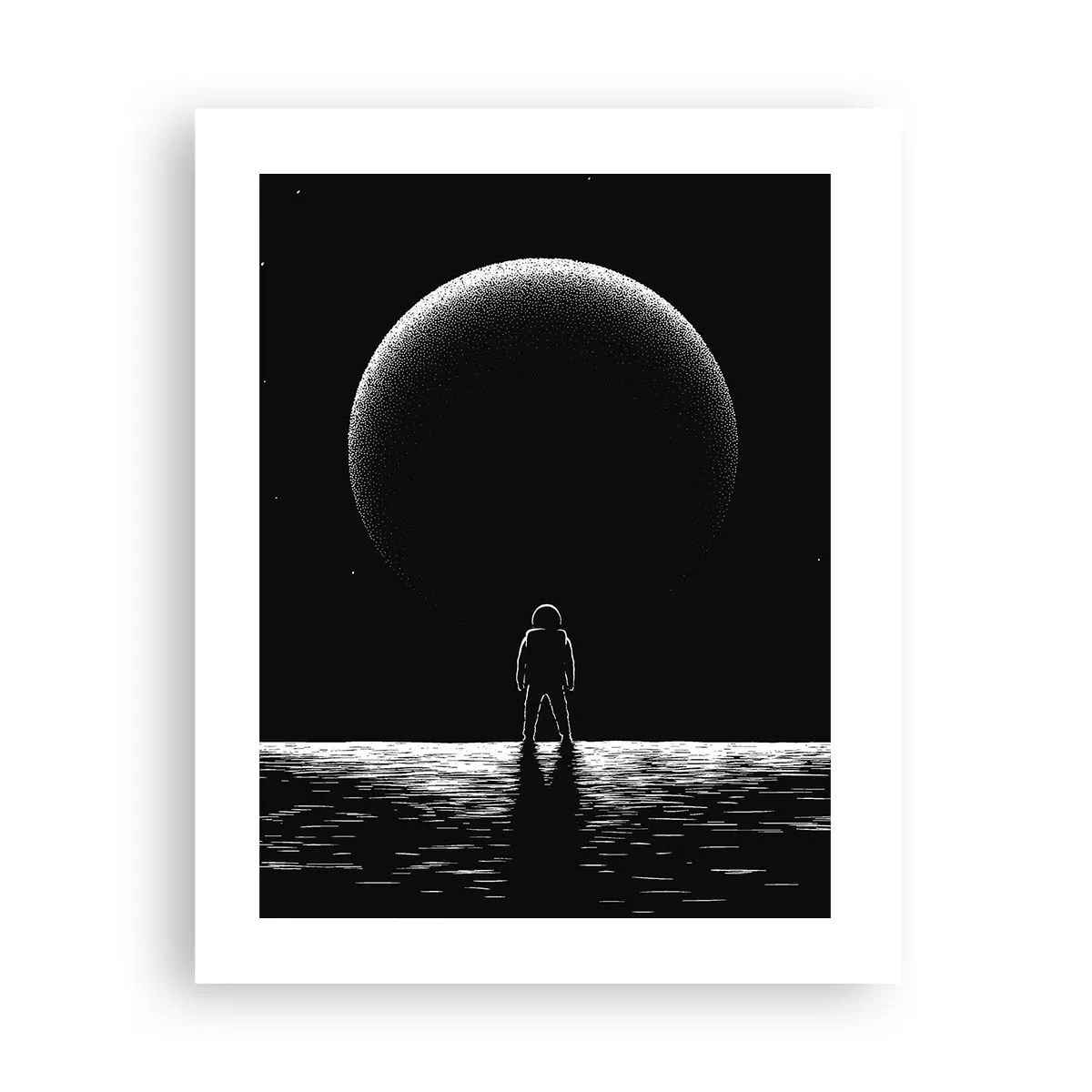 Poster - Oog in oog - 40x50 cm