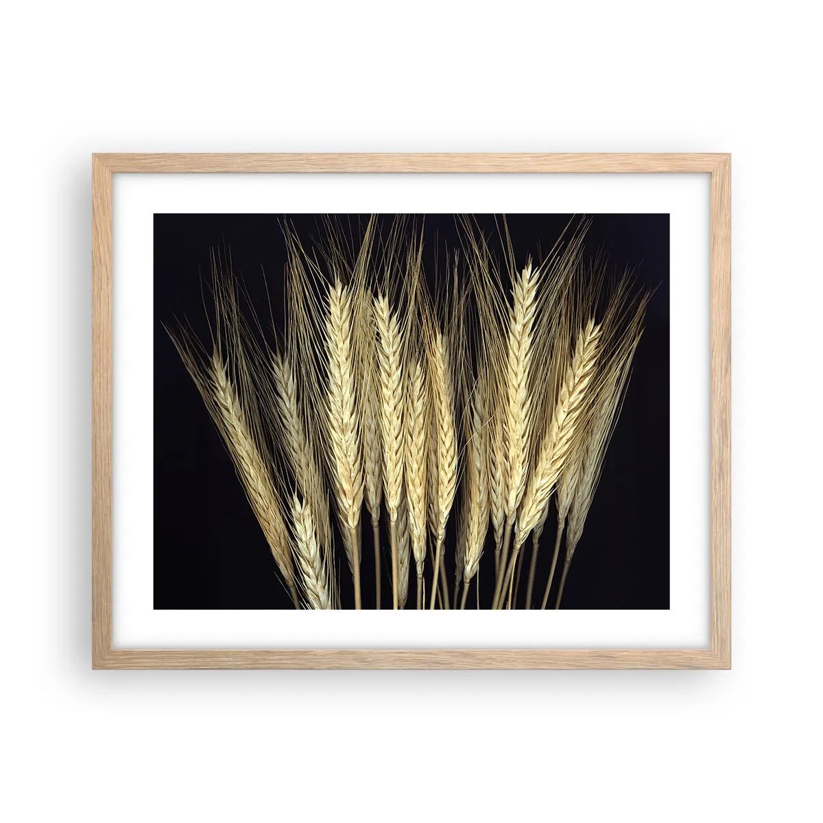 Een poster in een licht eiken lijst - Rustieke magie - 50x40 cm