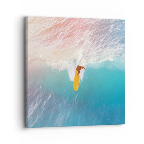 Schilderen op canvas - De oceaanruiter - 30x30 cm
