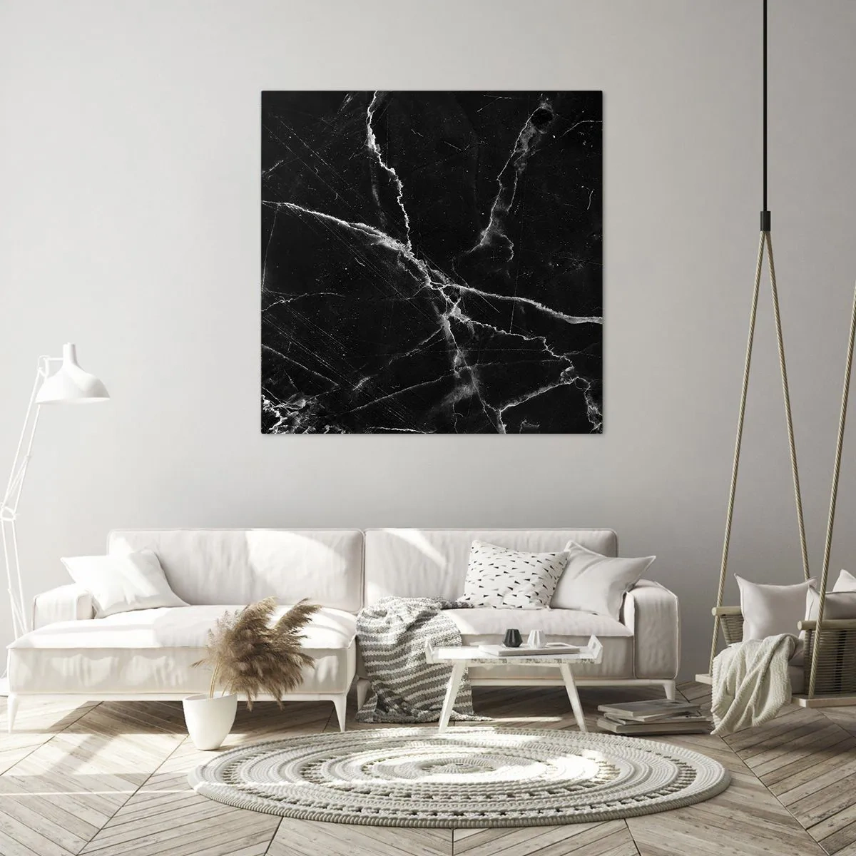 Schilderen op canvas - Het geheime leven van steen - 40x40 cm