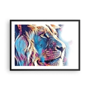 Poster in een zwarte lijst - De wijsheid van de natuur - 70x50 cm