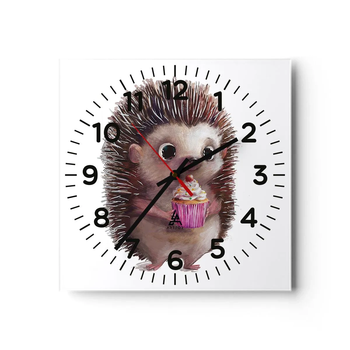 Wandklok - Klok - De vakantie is elke dag - 30x30 cm