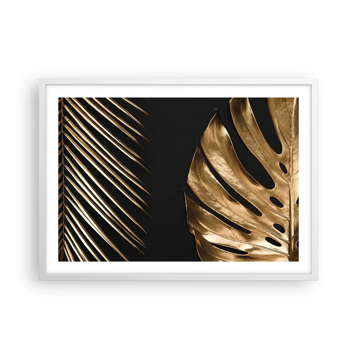 Poster in een witte lijst - Anders en net zo duur - 70x50 cm