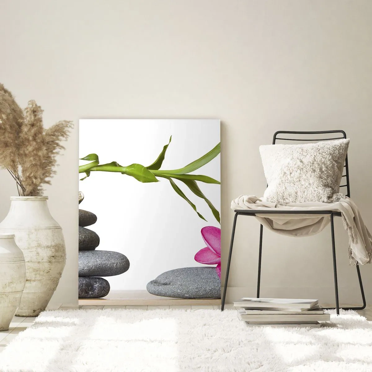 Schilderen op glas - Kleuren van leven en duur - 80x120 cm