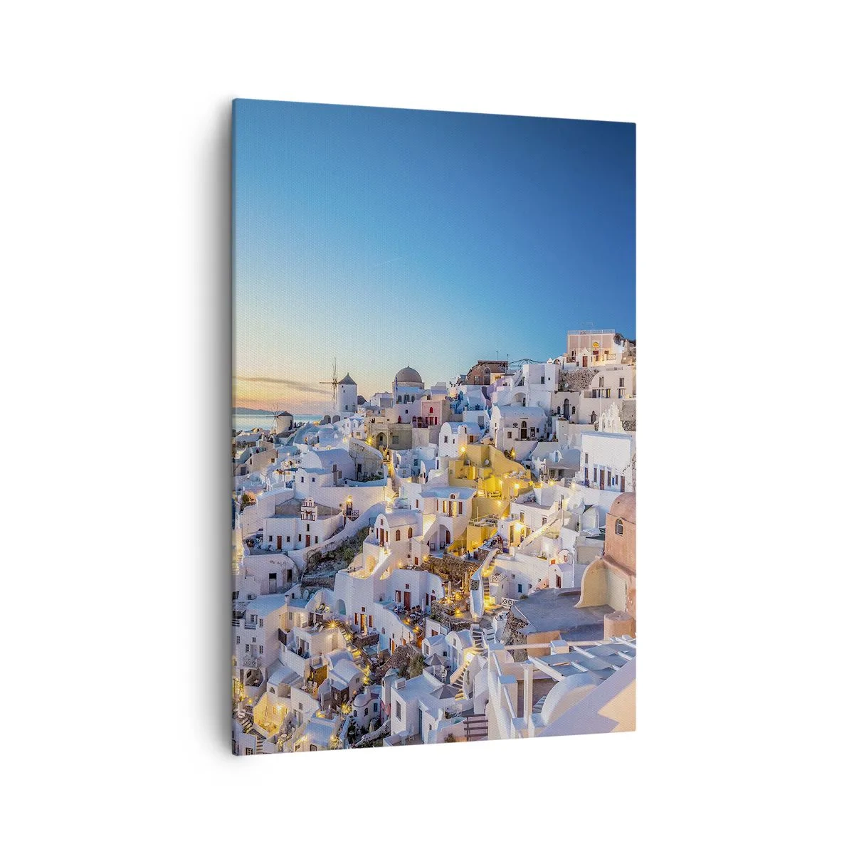 Schilderen op canvas - De essentie van Grieksheid - 70x100 cm