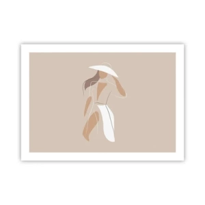 Poster - Mode is leuk - 70x50 cm