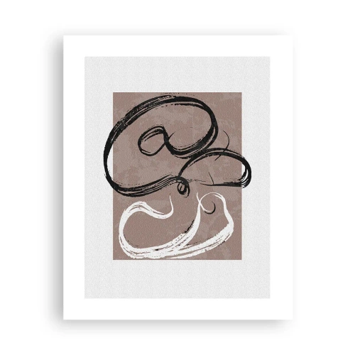 Poster - Compositie – de zoektocht naar volheid - 40x50 cm